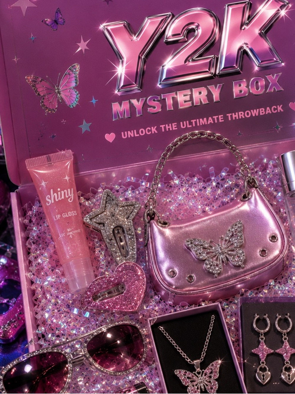 Y2K Mystery surprise Makeup / accessories/ jewelry/ skincare / body / bath